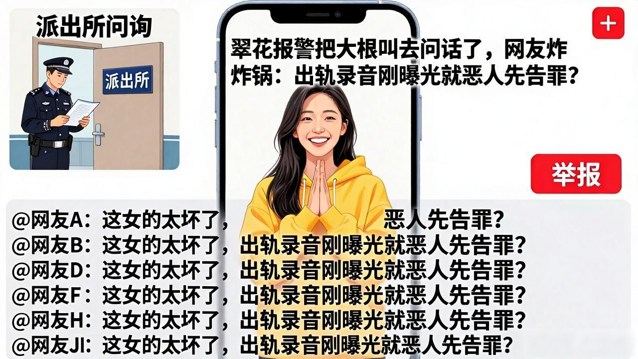 网红翠花黑料,_网红夫妻婚姻纠纷_隐私泄露网络舆论